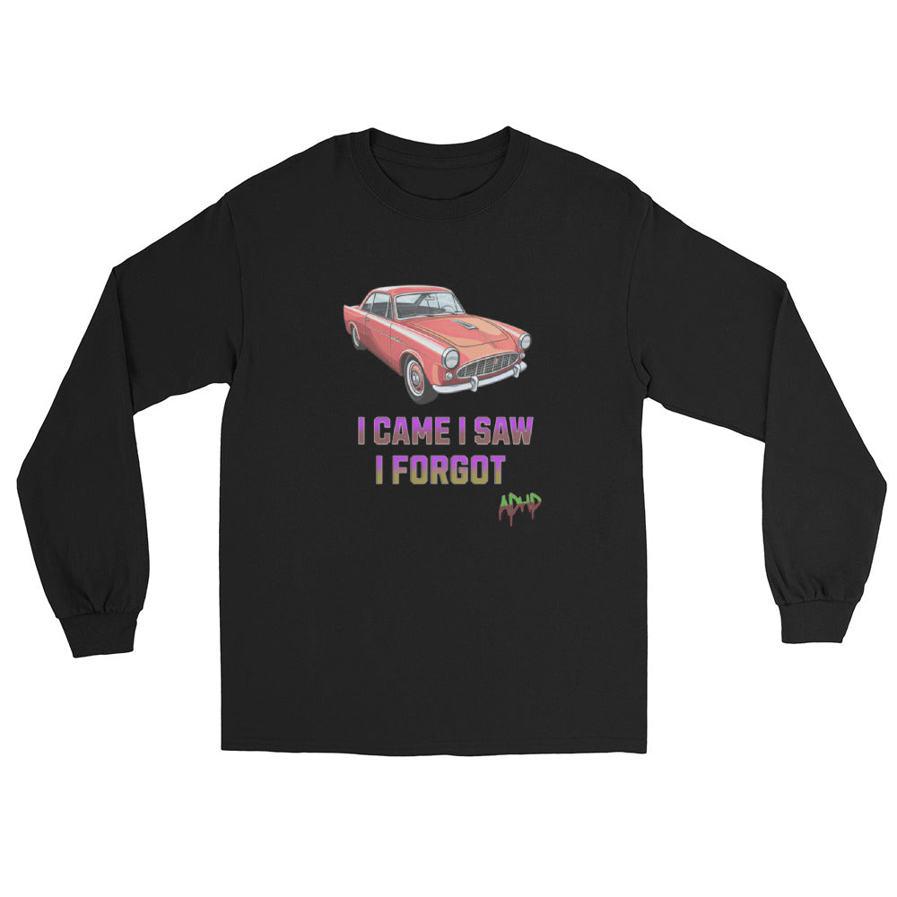 Black men’s long sleeve shirt