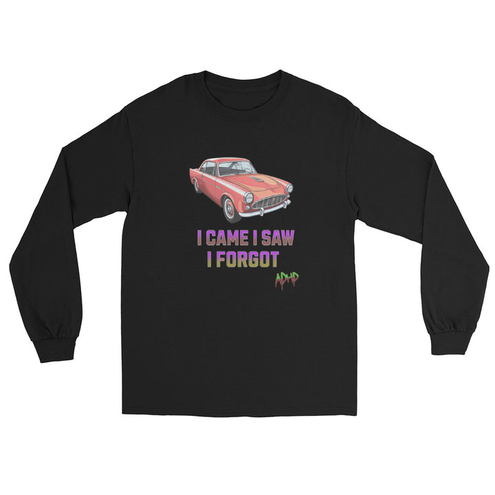 Black men’s long sleeve shirt