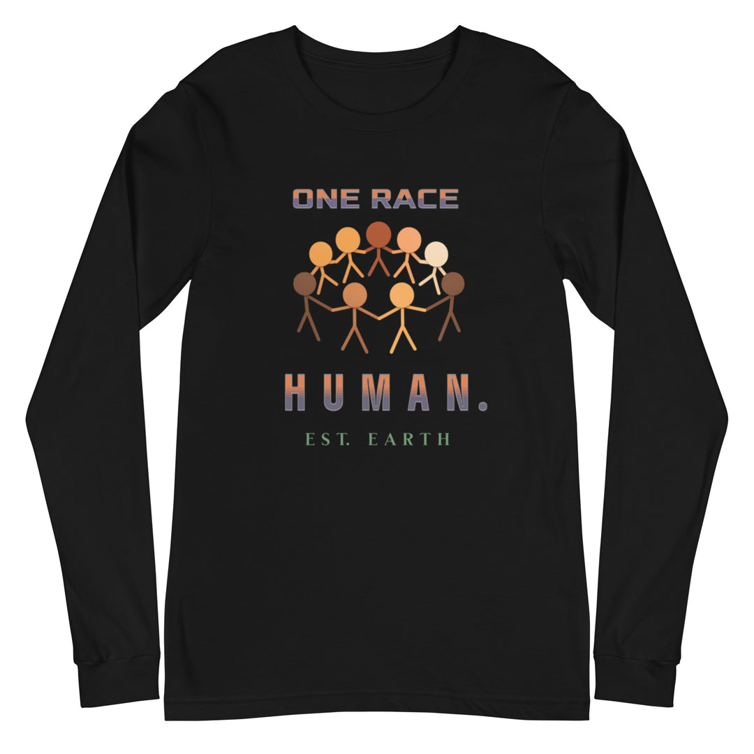 Casual unisex long sleeve tee