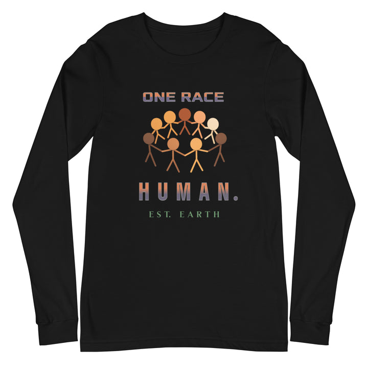 Casual unisex long sleeve tee