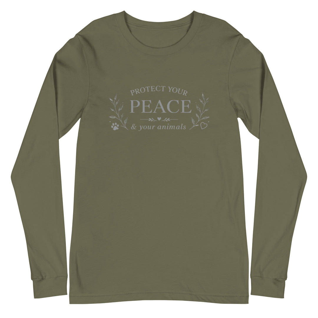 Unisex apparel long sleeve