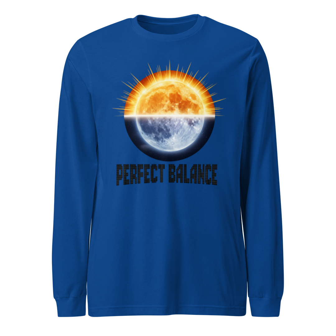 Stylish unisex long sleeve tee
