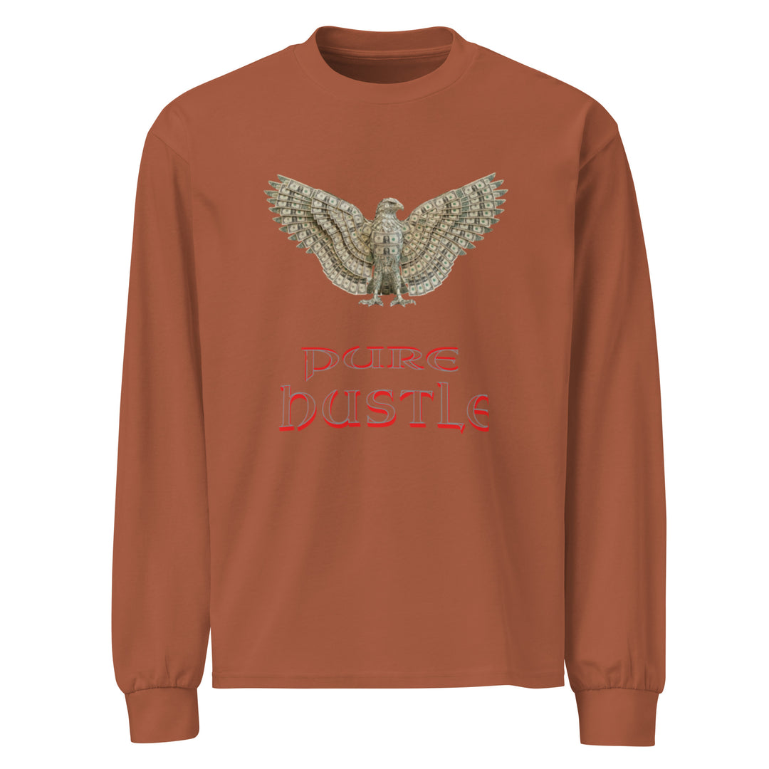 Cozy heavyweight long sleeve shirt for casual wear