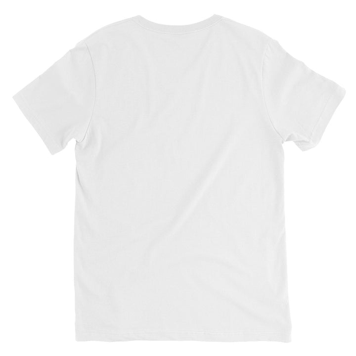 Plain back view of white t-shirt 